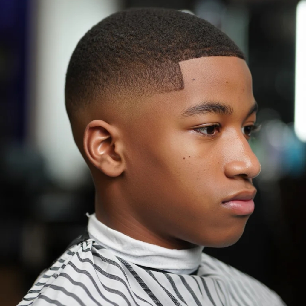 coupe de cheveux casquette