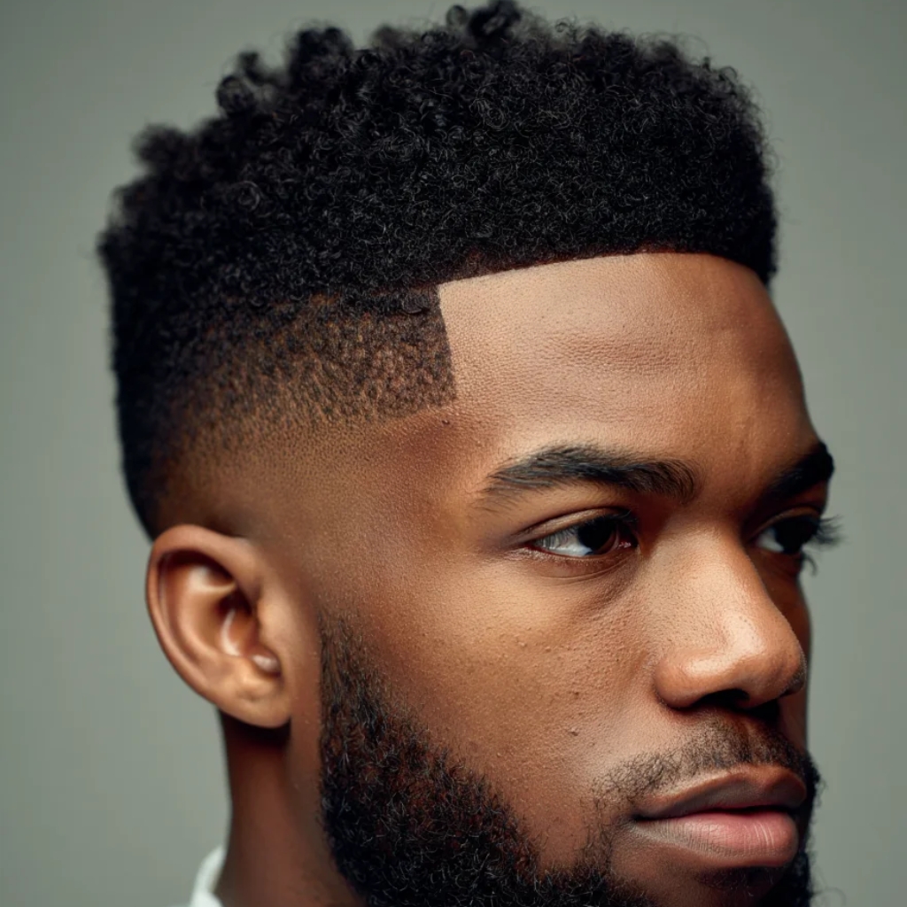 taper bas cheveux mi long